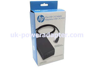 New Genuine HP 45W USB-C Type AC Adapter TPN-CA01 - Click Image to Close