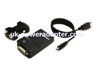 Lenovo USB 3.0 to DVI/VGA Monitor Adapter 0B47072