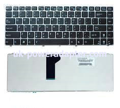 ASUS UL30A U30 UL30V UL30VT UL30A Silver Frame Keyboard 9J.N1M82.301