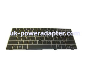 HP EliteBook 2170P Keyboard W/OUT Backlit 693362-001 - Click Image to Close