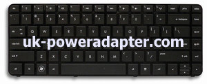 HP Pavilion DM4-3000 Keyboard With Frame 659298-001 SG-48000-XUA - Click Image to Close