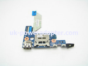 HP X360 310 G2 Tablet USB and SD Card Reader Board With Cable 819789-001