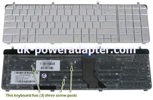 HP Pavilion DV7-2000, DV7-3000 Keyboard 9J.N0L82.S1D 9JN0L82S1D