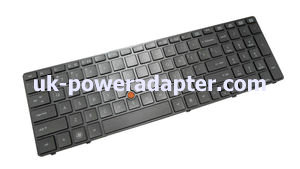 HP EliteBook 8560W US Keyboard 652682-001 - Click Image to Close