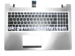 Asus K56cm Silver Palmrest Keyboard 13GNUH1AM051-1 0KNB0-6127US00