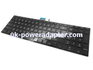 Toshiba Satellite S55T-A Keyboard Glossy with backlit NSK-TVMBU - Click Image to Close