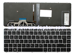 New Genuine HP HP EliteBook Folio Backlit UK Keyboard 818252-031