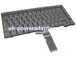 Toshiba Qosmio F25, G25, G30 Keyboard P000430100 US Black NSK-T4N01