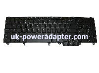 New Genuine Dell Latitude E6520 US Backlit Keyboard PK130VI1B00