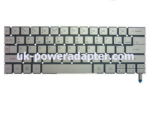 Acer Aspire S7 S7-391 Silver Backlit Keyboard NK.I1113.00U MP-12C5 NKI111300U