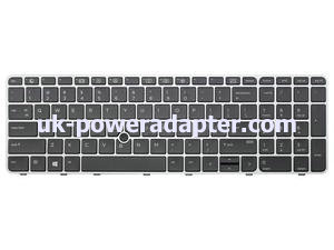 New Genuine HP ZBook 15U G3 EliteBook 755 G3 850 G3 Keyboard with Frame 821156-001