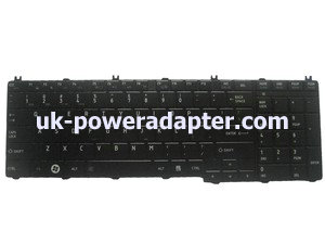 Toshiba Satellite A500 P500 Backlite Keyboard 9Z.N1X82.A01 V000190810 - Click Image to Close