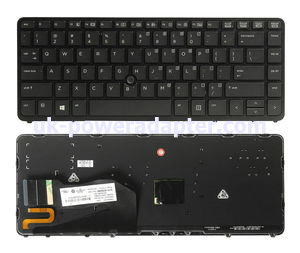 HP Elitebook 840 850 ZBook 14 Keyboard NSK-CP2BV 731179-001