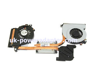 HP Envy 14 14-2000 Fan Heatsink Dual Fan 657529-001 657973-001 - Click Image to Close