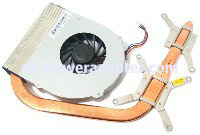 HP Envy 14 14-3000 14-3100 CPU Cooling Fan and Heatsink 672008-001