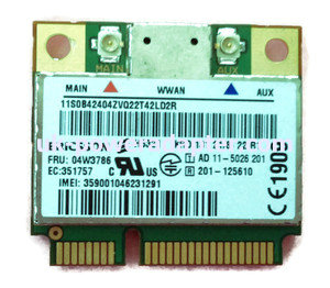 Lenovo Thinkpad T430 T530 X230 X1 H5321GW WWAN Card 04W3786 4W3786