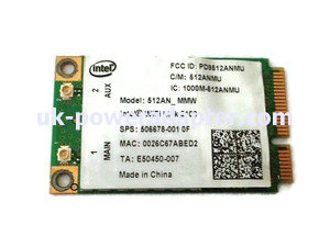 Intel WiFi Link 5100 802.11a/b/g/n WLAN Module (USED) 506678-001 - Click Image to Close