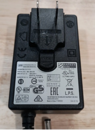 Original APD WA-36A12R Wall Plug-In AC Adapter WA-36A12 12V 3A Power Charger Compatible Brand Universal Conne Original APD WA-36A12R Wall Plug-In AC Adapter WA-36A12 12V 3A Power Charger Compatible Brand Universal Conne